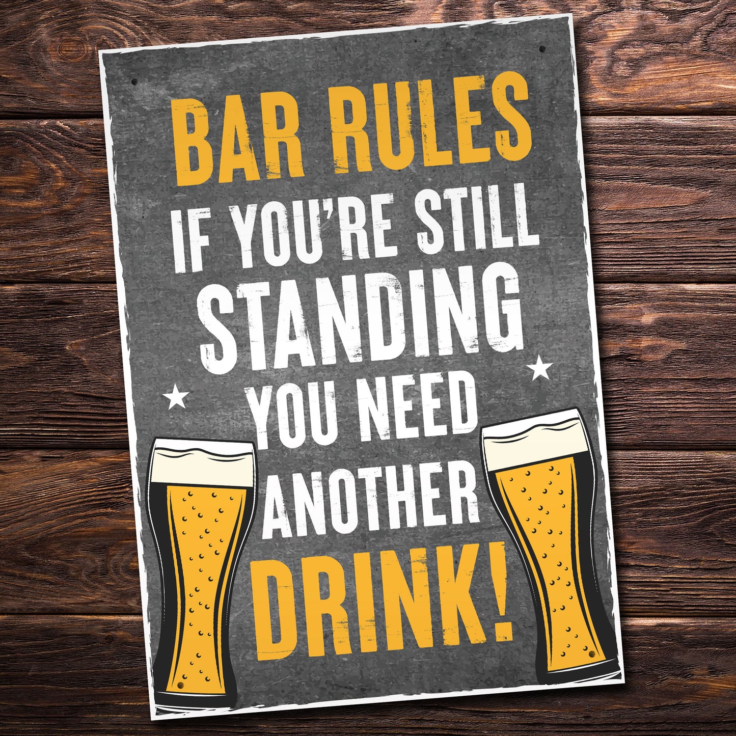 Beer Tin Signs Funny Drinking Quote Metal Sign - Vintage Retro Bar Pub Wall Plaque Pub Bar Signs - Foto 3