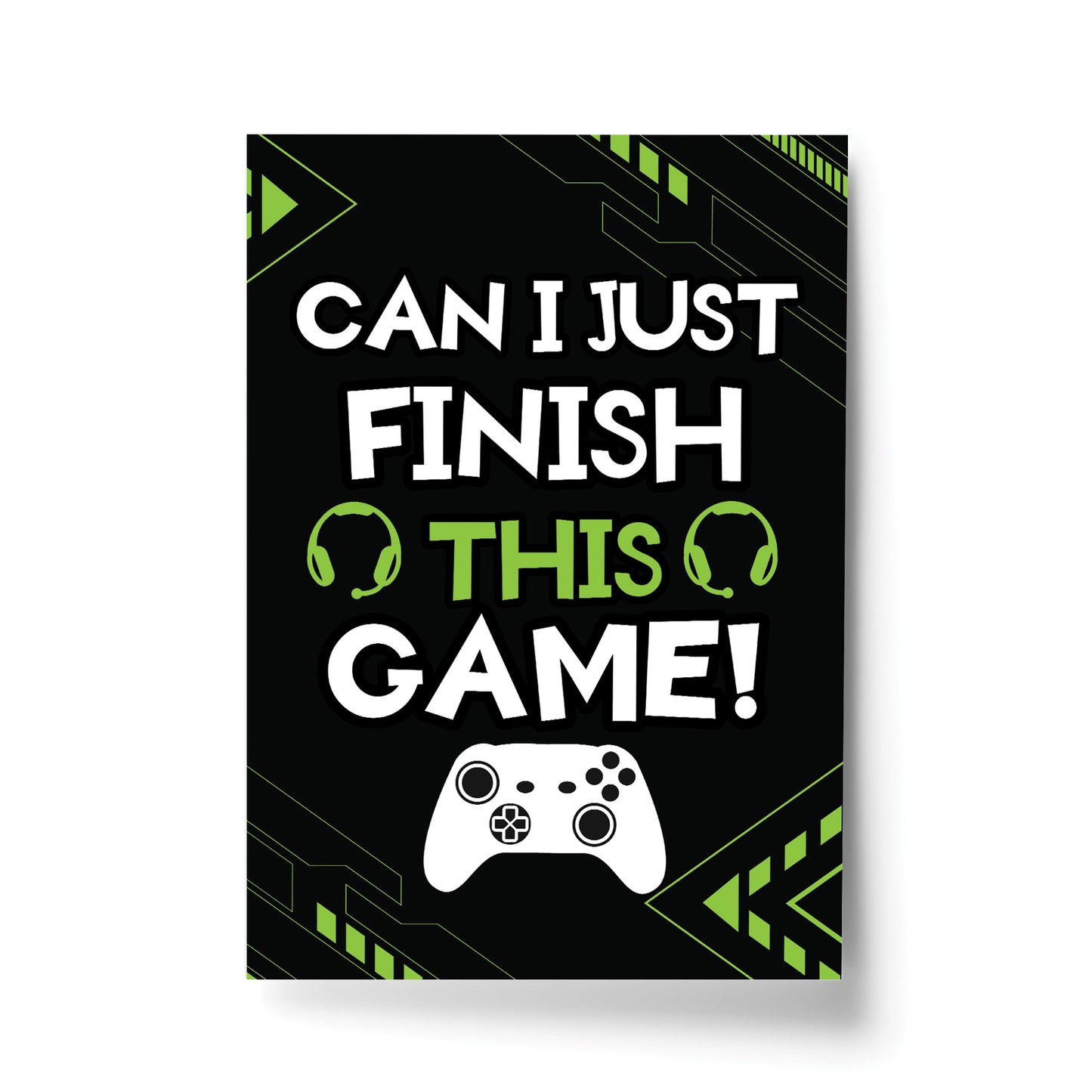 Gaming Black Prints Posters For Boys Bedroom Novelty Gamer Xbox