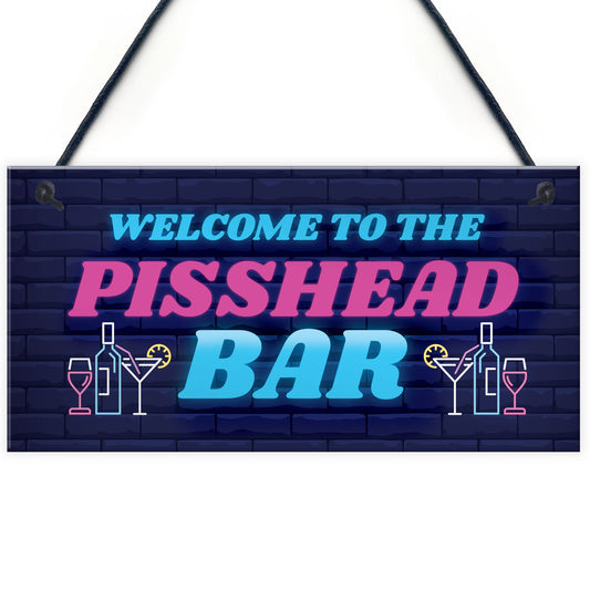 Funny Home Bar Decor Cocktail Bar Garden Bar Hanging Signs