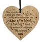 Beautiful Friendship Sign Engraved Heart Birthday Gift