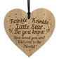 New Baby Gift Daughter Son Gift Wood Engraved Heart Nursery