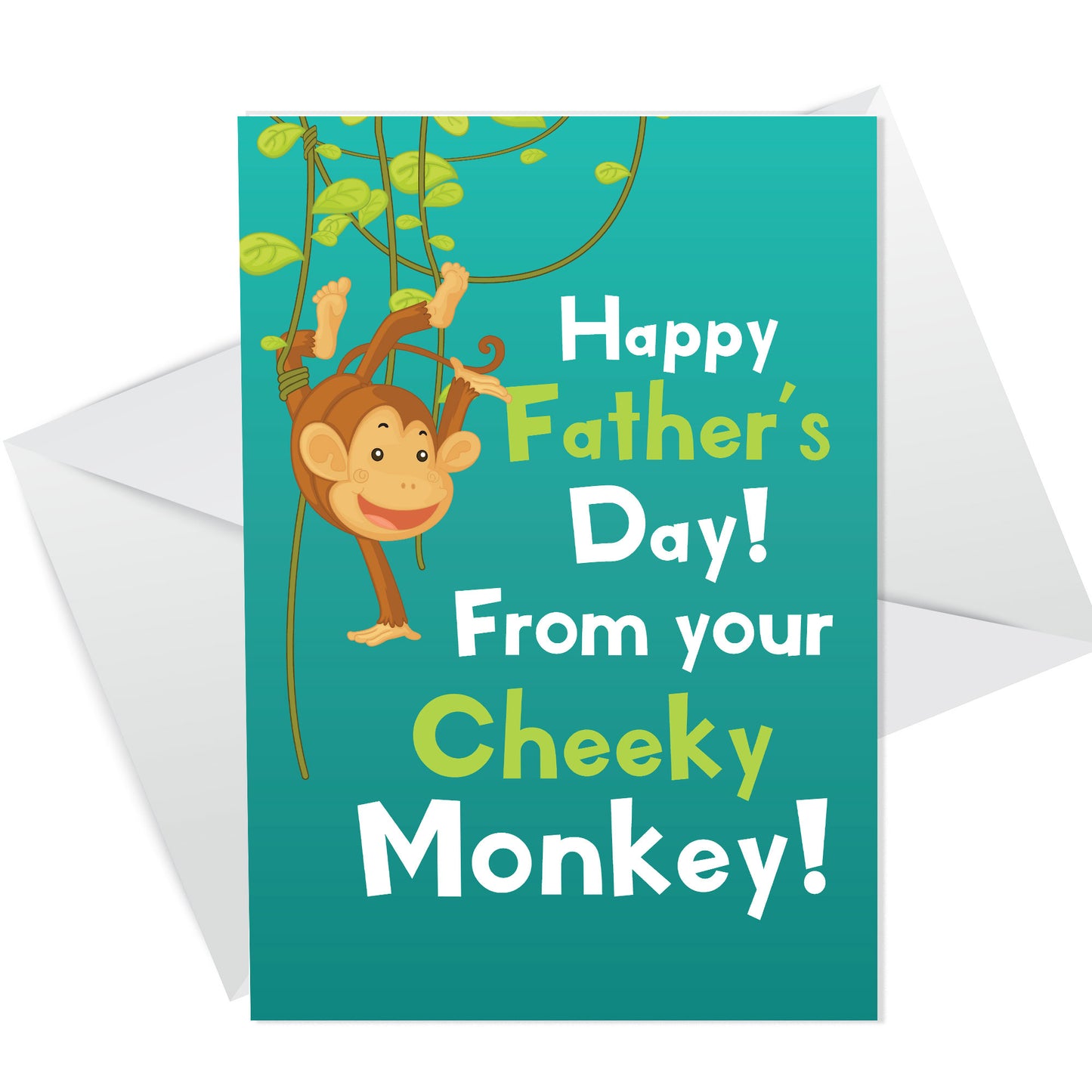 Funny Fathers Day Card For Dad Novelty Card From Daughter Son