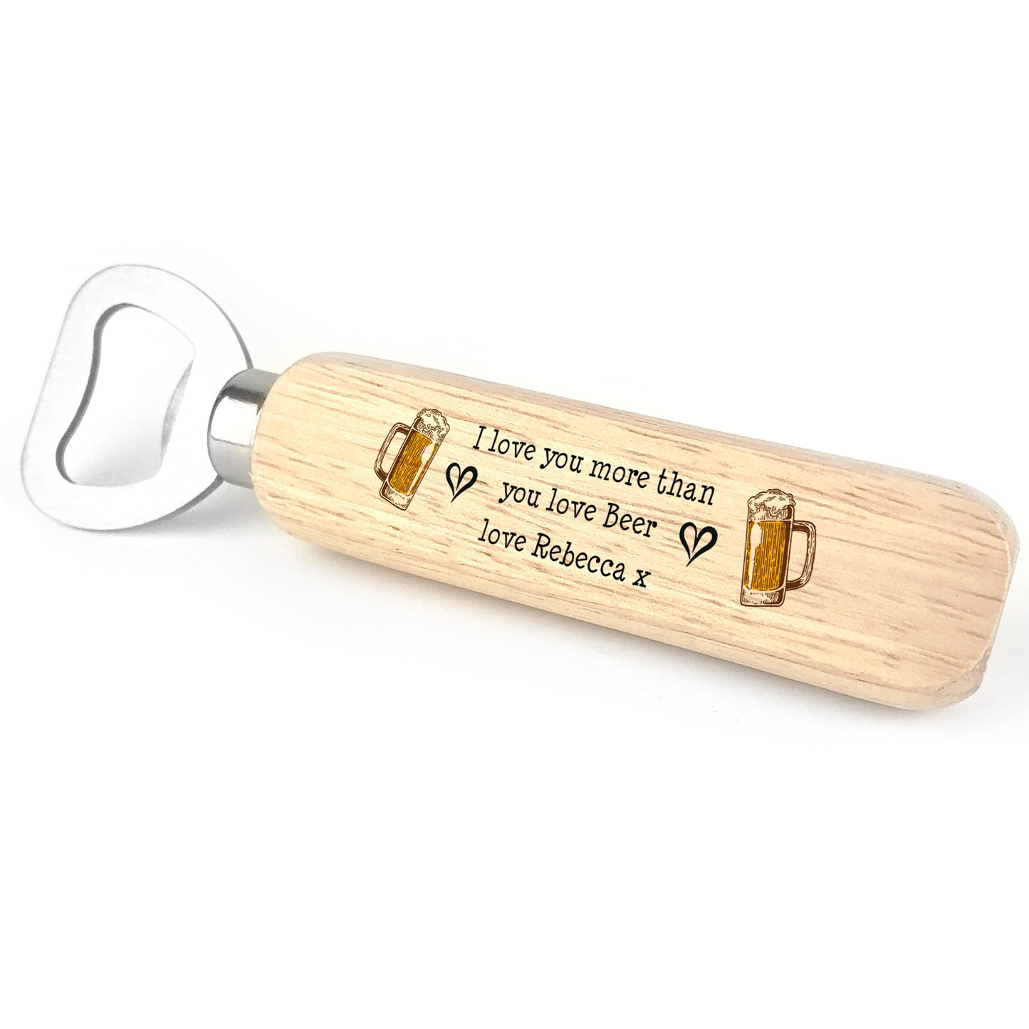 PERSONALISED Novelty Bottle Opener Gift For Boyfriend Husband