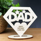 Dad Gift Plaque Birthday Gift For Dad Standing Plaque Gift