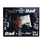Fathers Day Birthday Gift For Dad Daddy Wooden Photo Frame