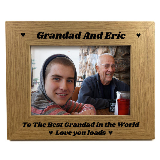 Personalised Frame Grandad Gift For Birthday Christmas Gift