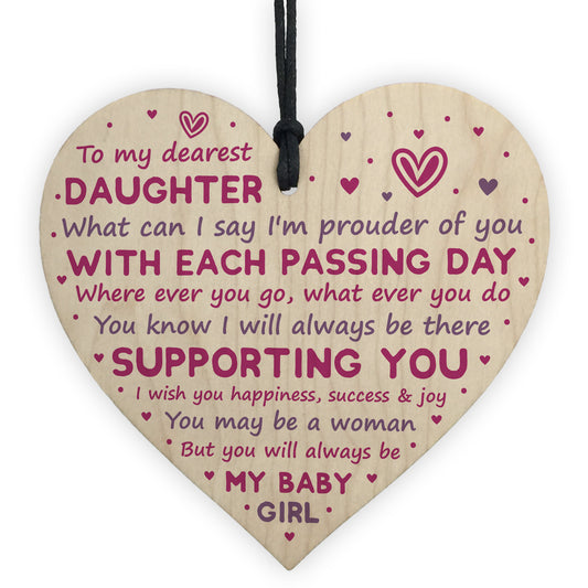 Daughter Gift From Dad Mum 18th 21st Birthday Gift Card Daughter