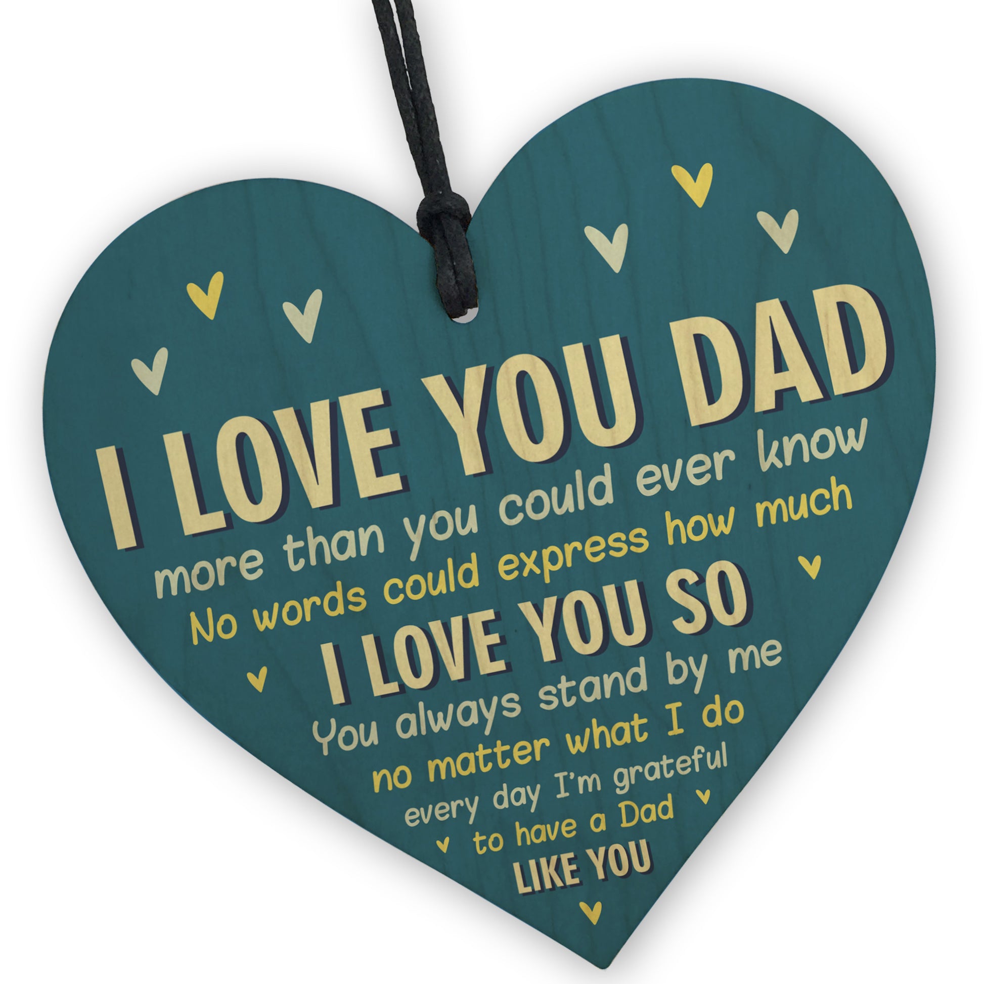 I Love You Dad Gift For Fathers Day Birthday From Daughter Son – Red Ocean  Gifts, image size:1946x1946