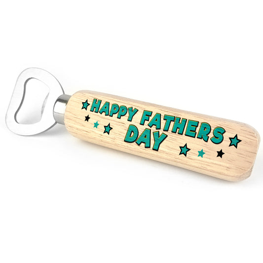 Daddy Daughter Gift Wooden Bottle Opener Fathers Day Gift