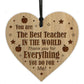 Best Teacher Gifts For Women Engraved Heart Gifts End of Term