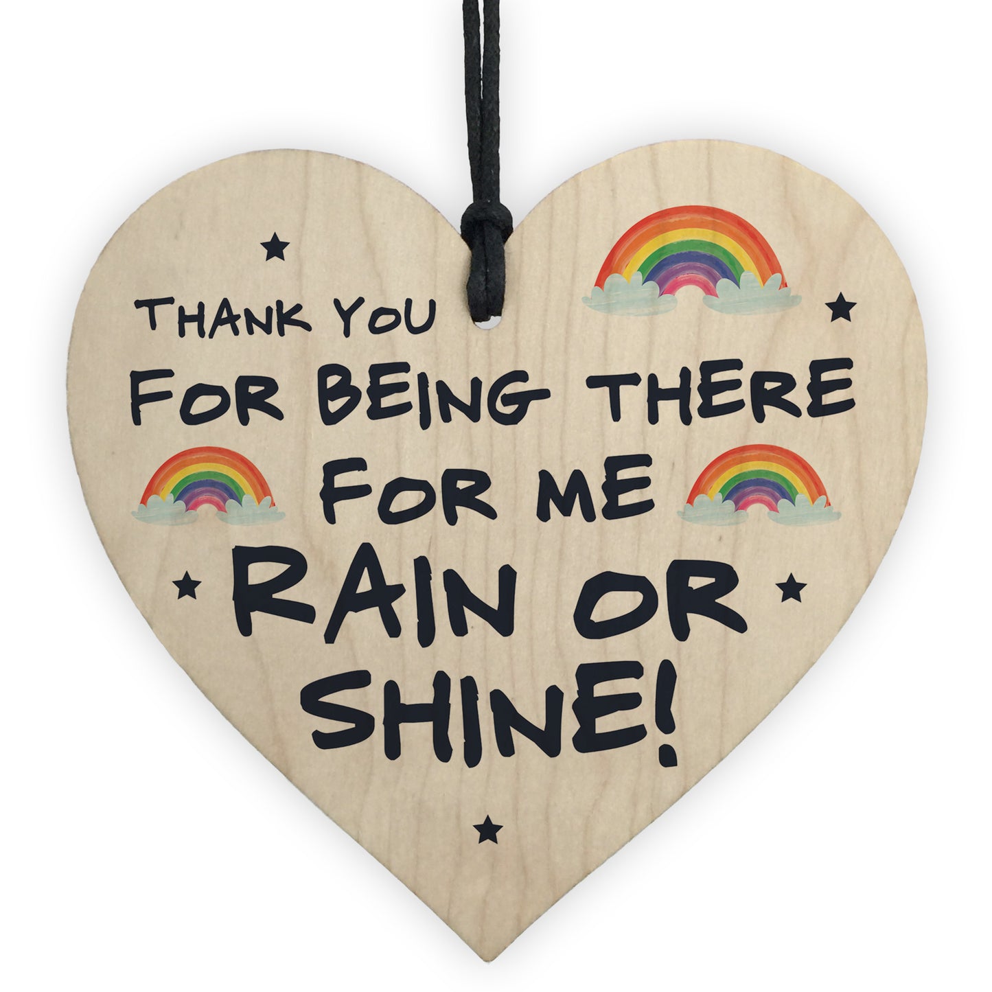 Special Thank You Friend Gift Heart Hanging Sign Teacher Gifts