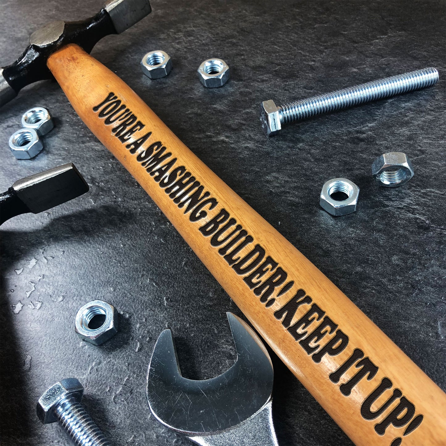 Novelty Builder Gifts Engraved Hammer Gift For Him Men Boyfriend