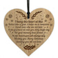 Beautiful Hanging Memorial Christmas Decoration Engraved Heart