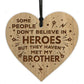 Brother Gifts From Sister Engraved Heart BROTHER Birthday Xmas