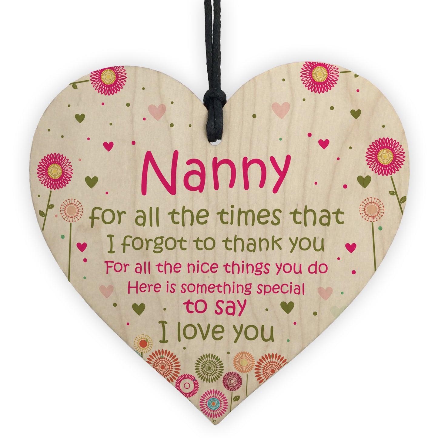 Personalised Nan Nanny Nana Nanna Birthday Christmas Gift
