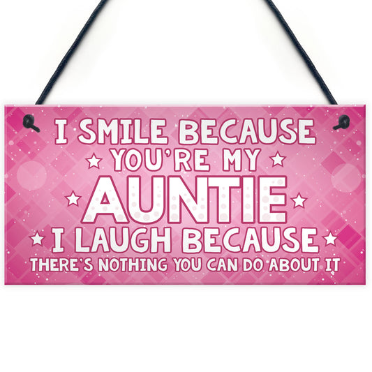 Birthday Gifts For Auntie Christmas Gift Plaque Auntie Gift