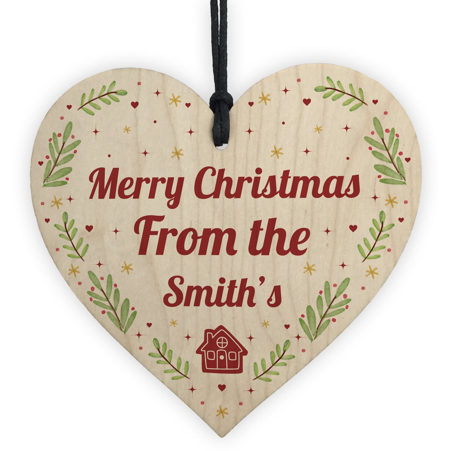 Merry Christmas From Tree Decoration New Home 1st Christmas