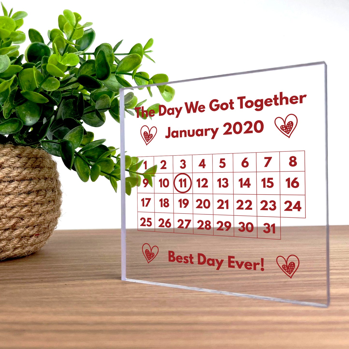 Personalised Engagement Anniversary Gift For Him Her Wedding