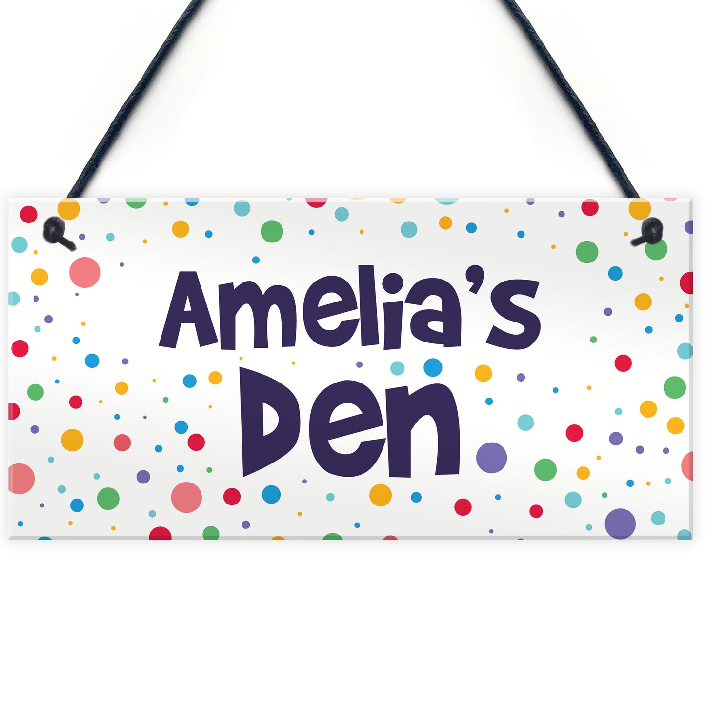 PERSONALISED Den Playhouse Bedroom Sign Gift For Daughter
