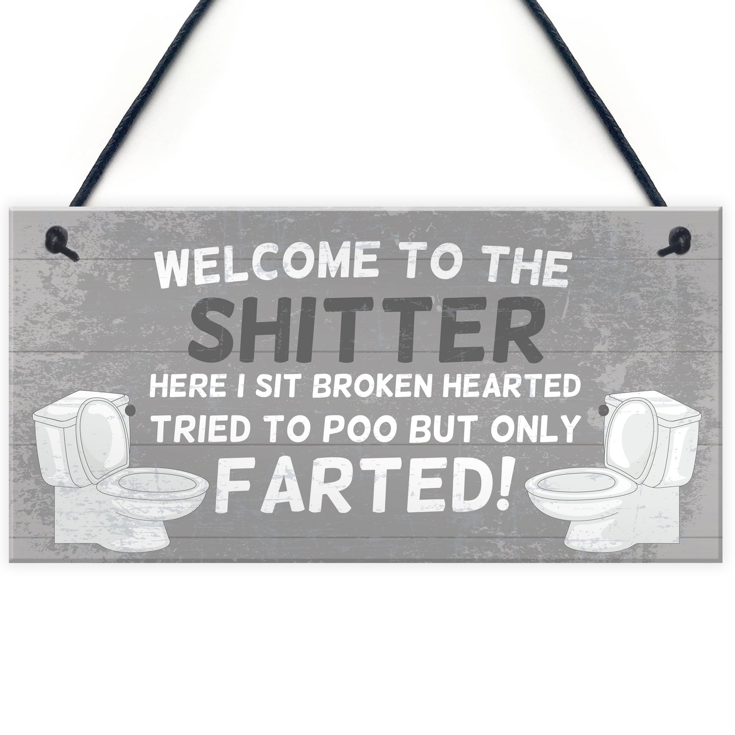 Bathroom Sign For Door Funny Bathroom Sign Shabby Chic Decor
