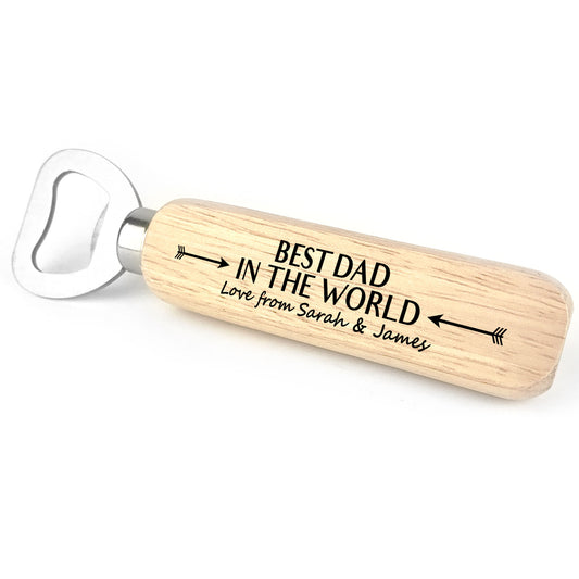 Best Dad PERSONALISED Bottle Opener Birthday Christmas Gifts