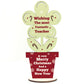 Christmas Gift For Teacher Wood Flower Thank You School Nursery