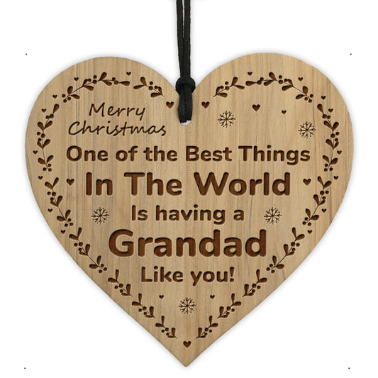 Christmas Gift For Grandparents Grandad Christmas Gifts Engraved