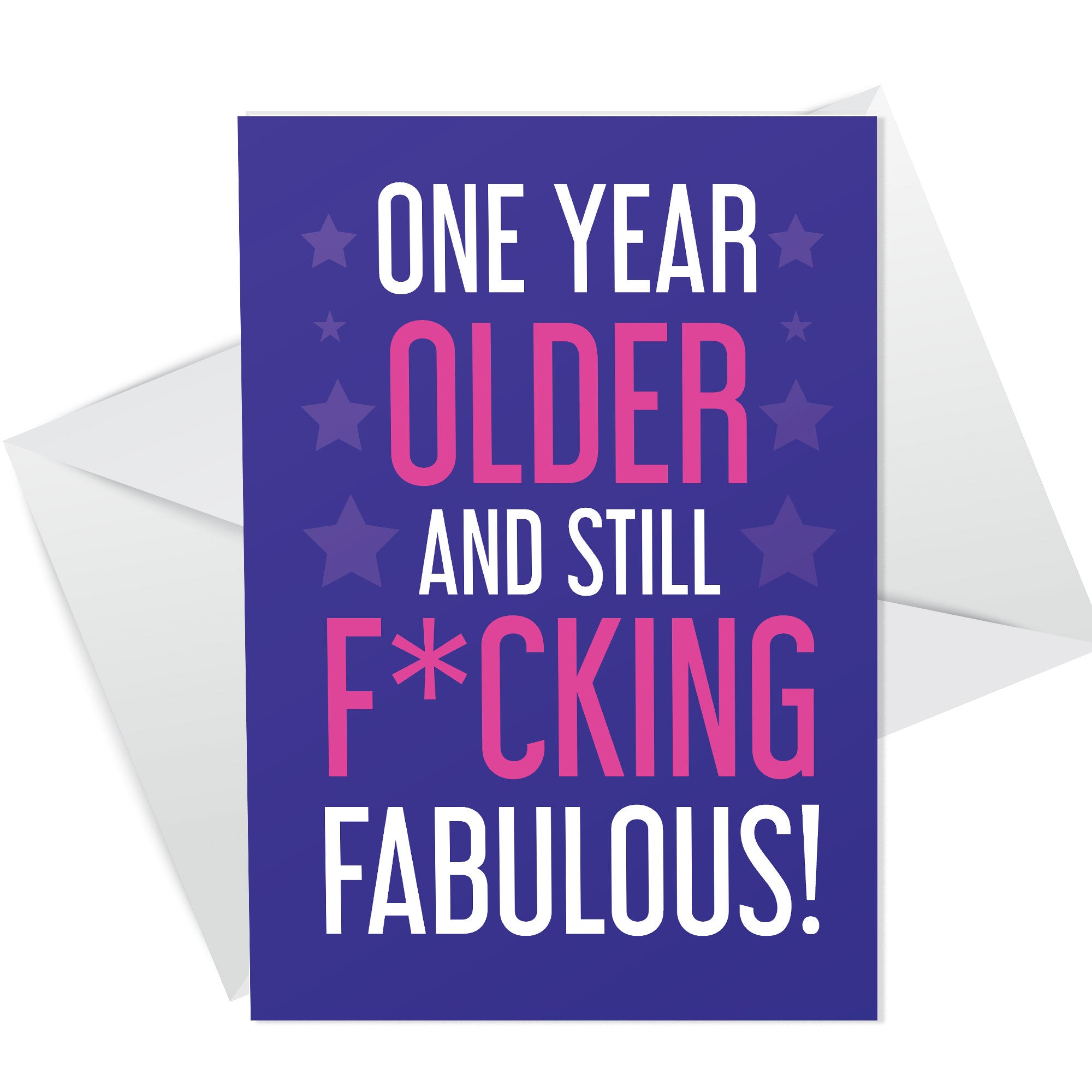 Funny Birthday Card For Her Joke Humour Card For Friend Women – Red ...