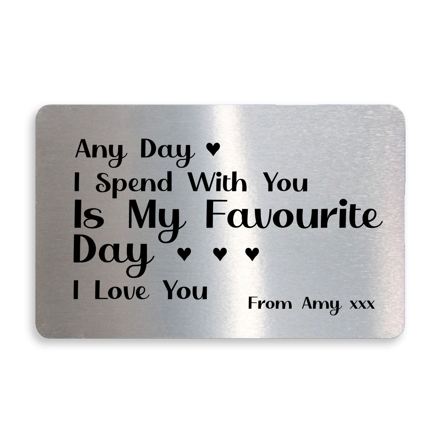 Personalised Gift For Boyfriend Girlfriend Husband Wife Thankyou
