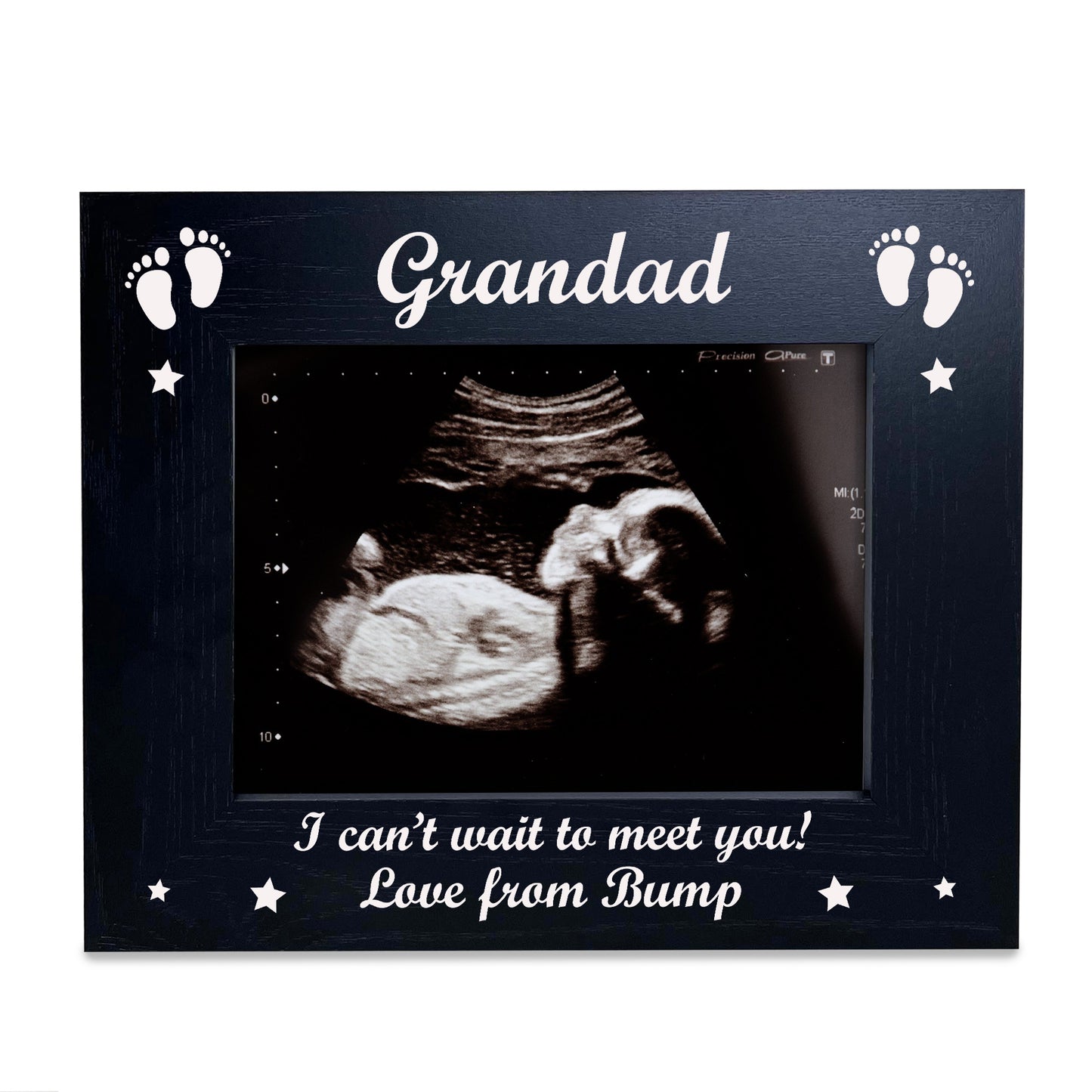 Gift For Grandad From Bump Wooden Photo Frame Bump Gifts Grandad