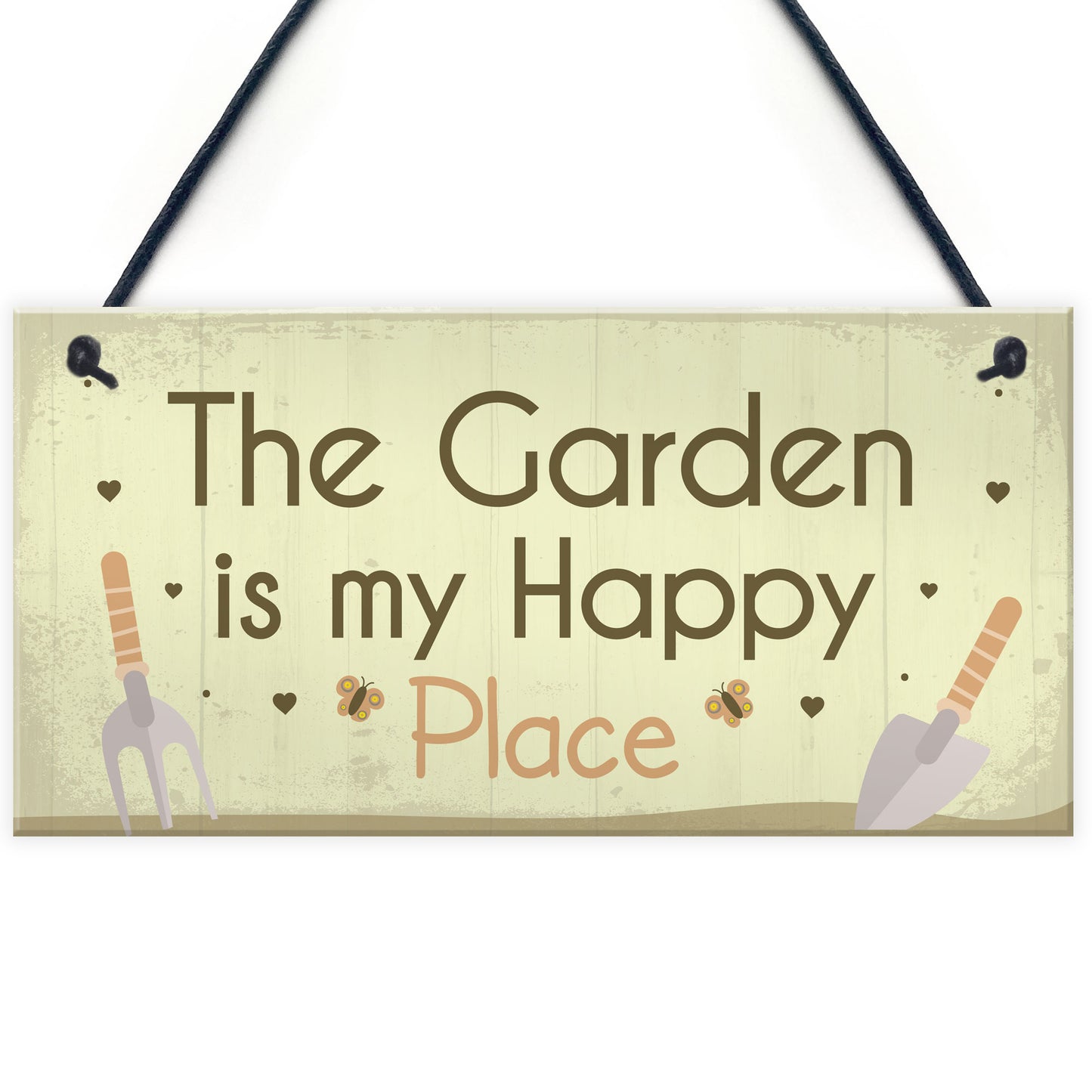 Novelty Garden Sign Gift For Gardeners Mum Nan Home Decor