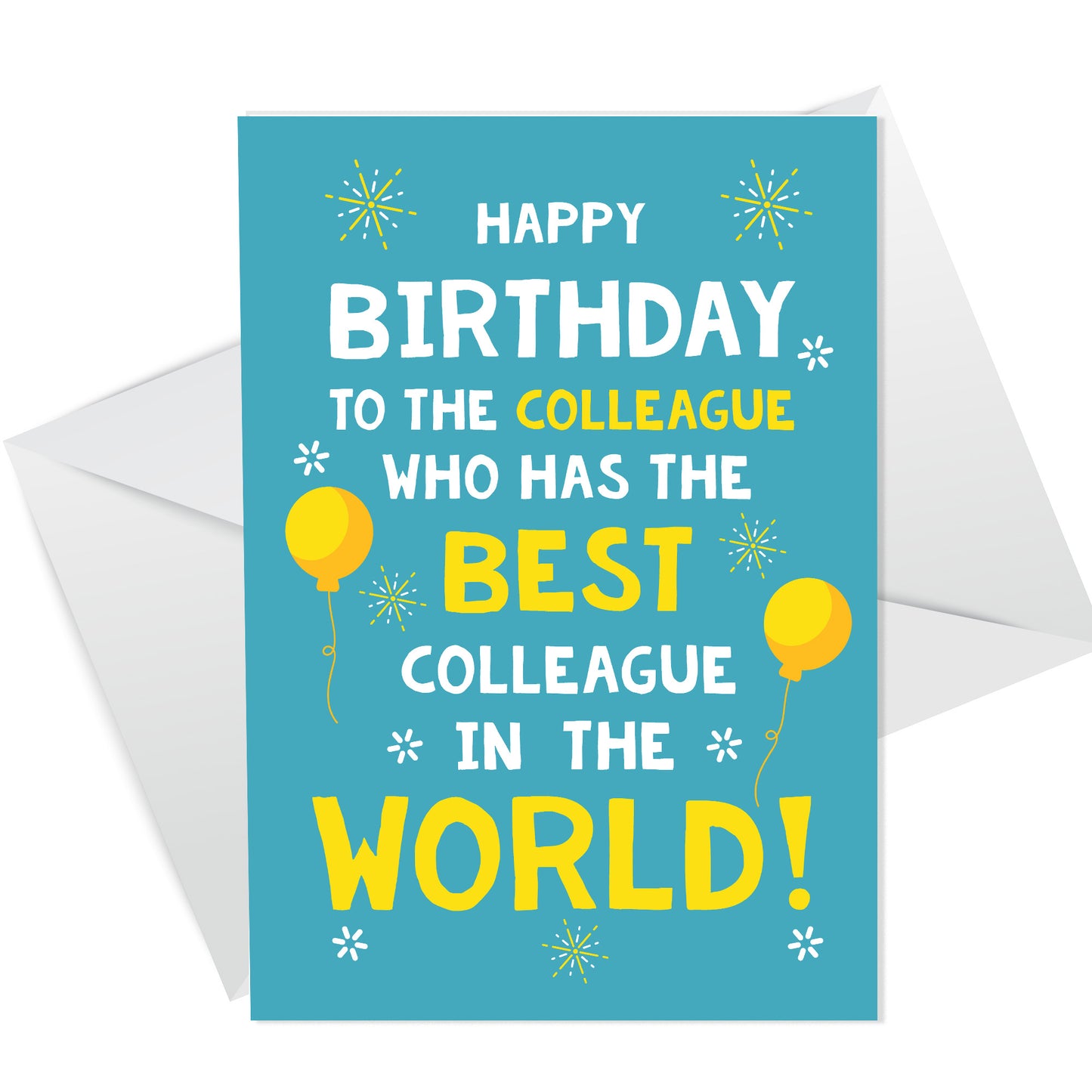 Birthday Card For Colleague Work Colleague Coworker Funny