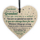 Gift For Grandad Wooden Heart Grandad Birthday Christmas Gifts