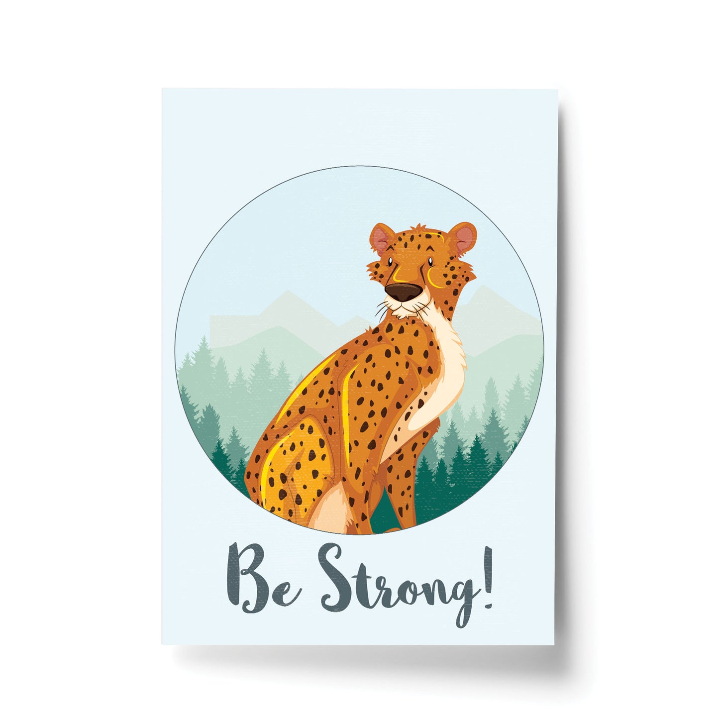Cheetah Animal Prints For Nursery / Jungle Safari Theme Nursery