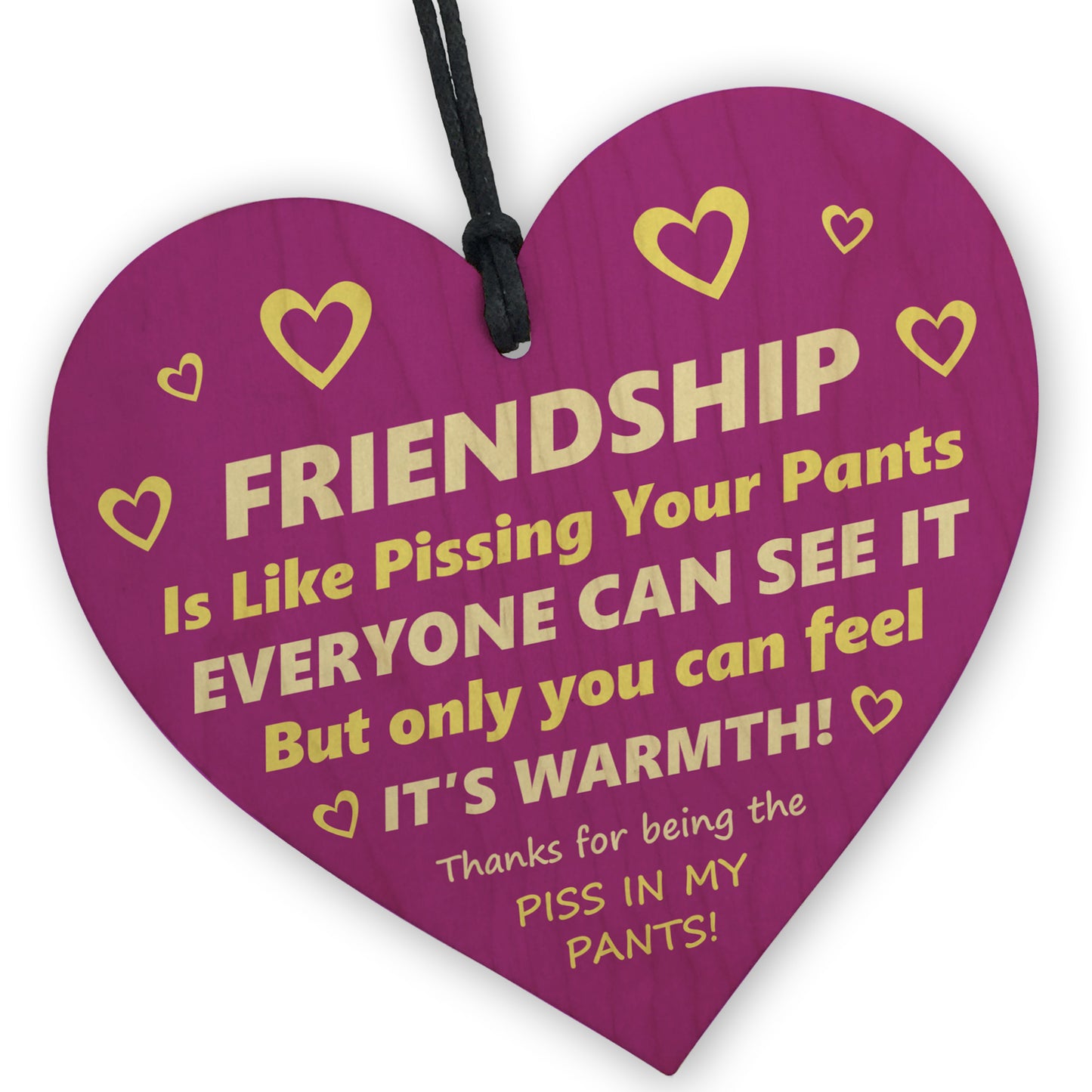 Best Friend Birthday Gifts Thank You Wood Heart Friendship Gifts