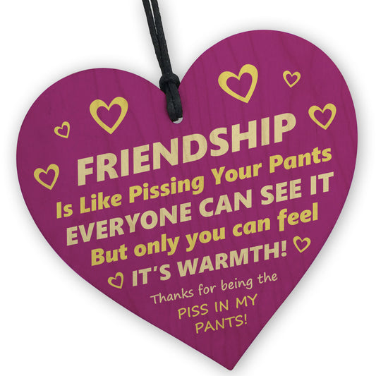 Best Friend Birthday Gifts Thank You Wood Heart Friendship Gifts