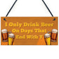 Funny Bar Sign To Hang in Home Bar Garden Pub Funny Alcohol Gift
