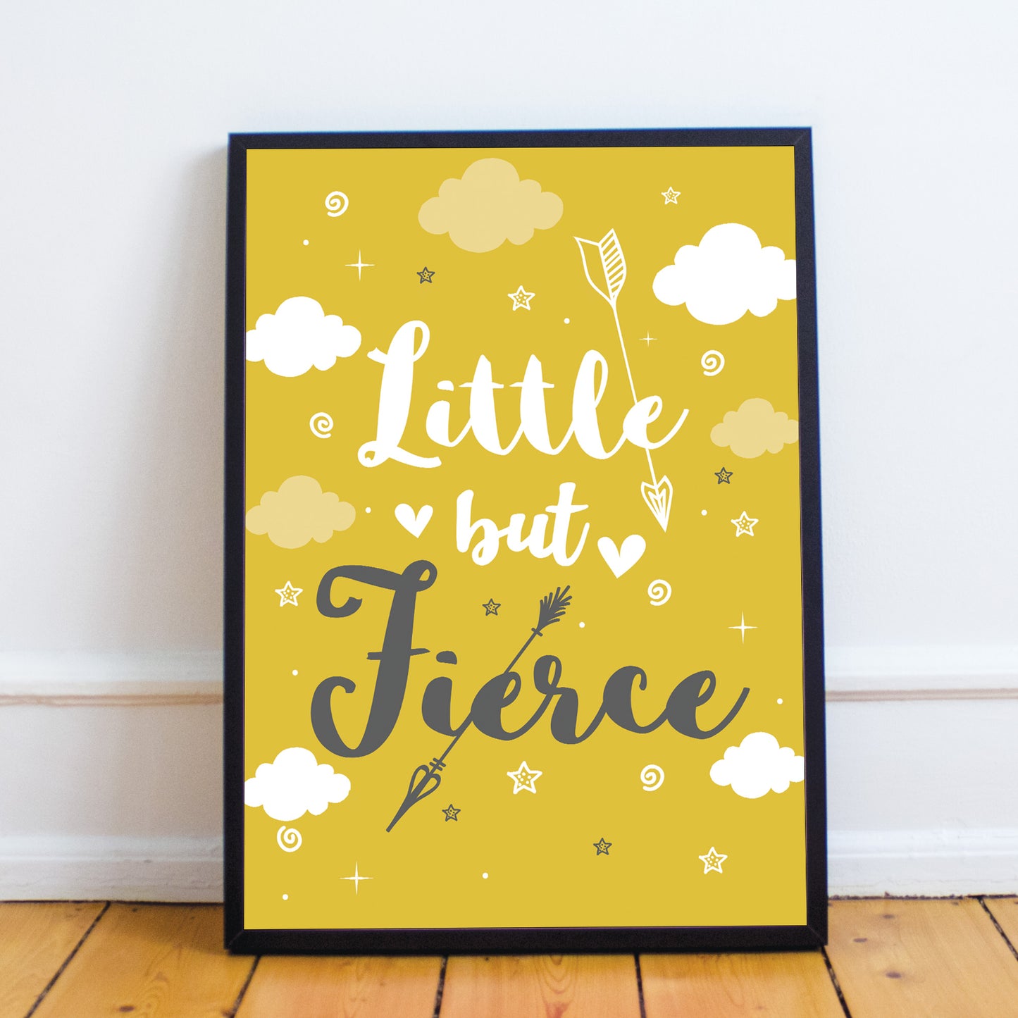 Cute Nursery Print Framed For Girls Bedroom Nursery Print Girl
