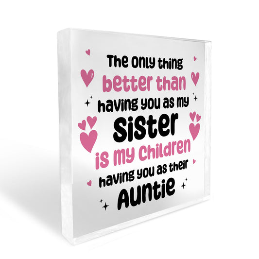 Auntie Gifts Thank You Gift For Her Novelty Gifts For Auntie