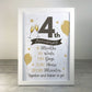 4th Anniversary Gift For Couple 4th Anniversary Gift For Him Her