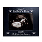 1st Fathers Day Gifts Wooden Photo Frame Bump Gifts Fathers Day