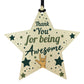 Thank You For Being Awesome Thank You Gift For Teacher Mentor