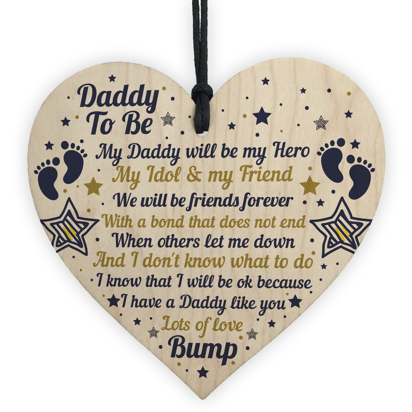 Best Daddy Gifts Heart Daddy To Be Birthday Cards Baby Shower