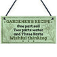 Garden Sign Summer House Plaque Garden Shed Gardening Gift