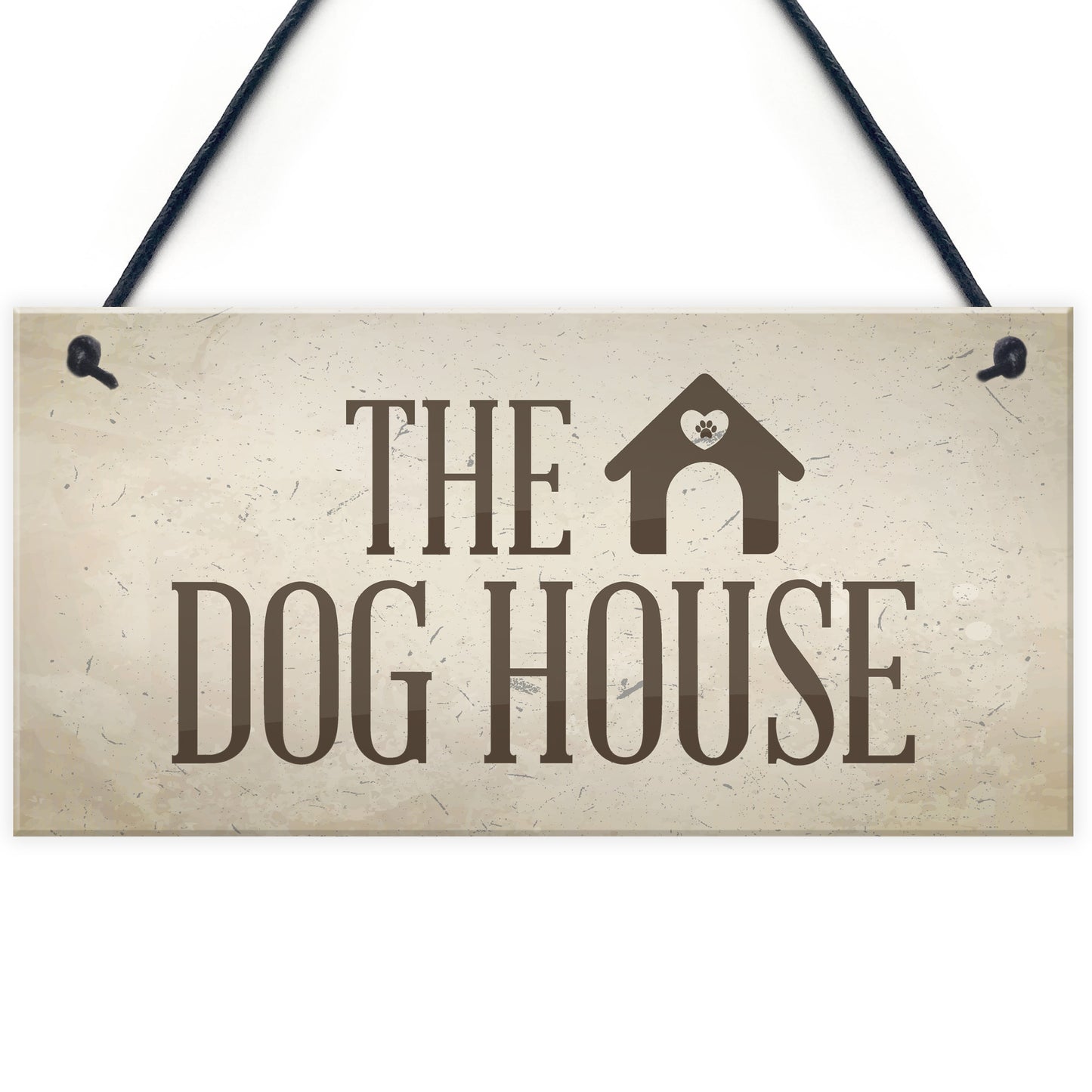The Dog House Door Plaque Dog Sign Husband Men Gift For Him