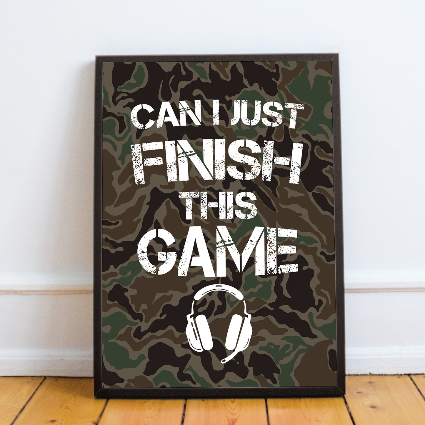 Gaming Framed Print Games Room Decor Boys Bedroom Gifts