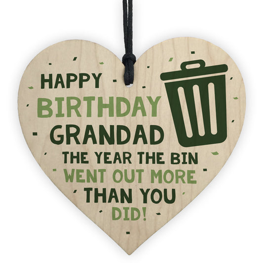 Funny Lockdown Birthday Gift For Grandad Heart From Grandchild