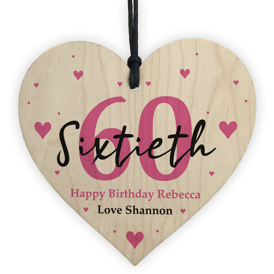 PERSONALISED 60th Birthday Gifts For Mum Nan Women Gift