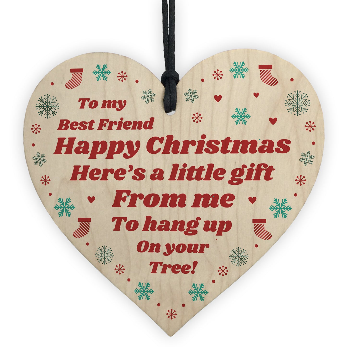 Best Friend Christmas Tree Decoration Gift For Friend Novelty