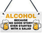 Funny Joke BAR SIGN Shed Sign Home Bar Sign Hanging Wall Plaque